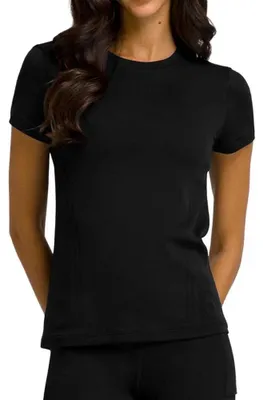 Productafbeelding van Wilson Pro Seamless T-shirt met korte mouwen, zwart, maat S, voor dames, kleur zwart, maat S