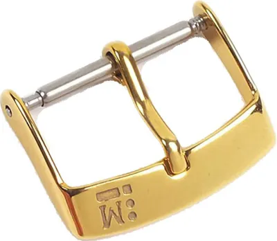 Produktbild von Morellato Fiebbie Classic Dornschließe Edelstahl IP Goldfarben , Anstoß:12 mm