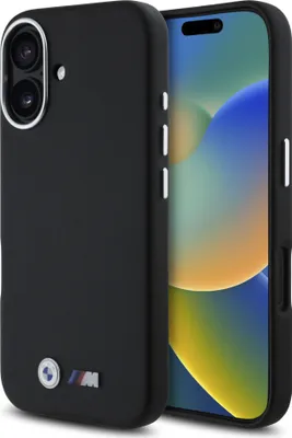 Immagine prodotto di Bmw Bmhcp16S23Pmwk Iphone 16 6.1 Czarny/Nero Custodia rigida M Liscia in Metallo Avvolta Completa