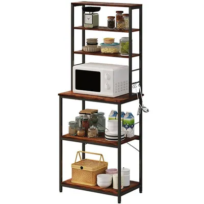 Obrázok produktu pre Multifunkčná Polička / Retro Kuchynská Skríň – Loft – 166 Cm