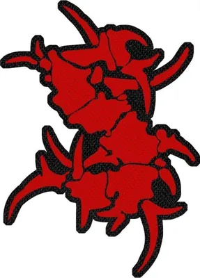 Image de Sepultura Patch Tribal S Cut Out multicolor Standard