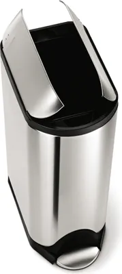 Produktbild von simplehuman 45 Liter schmetterling Treteimer, fingerabdrucksicherer gebürsteter Edelstahl - 11x11x31,5 cm; CW1897