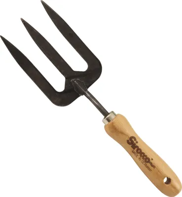 Produktbild von Handgabel, mit Buchengriff (14cm)