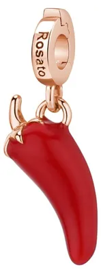 Immagine prodotto di Charm "Paprika" in argento 925 con placcatura in oro rosa