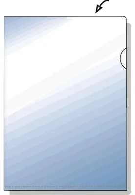 Produktbild von Rexel Sichthülle A4 Hartf., fs (50), Transparent, 220 mm, 318 mm, 20 mm