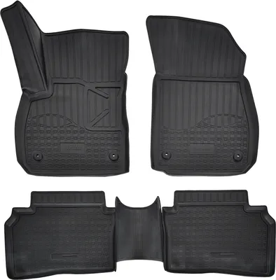 Produktbild von NORM LINERS | 3D Gummimatten Auto Matten Fussmatten Kompatibel mit Opel Insignia B 2017 5tlg, Individuelle Passform mit Hohem Rand cca 4-5cm, Allwetter,