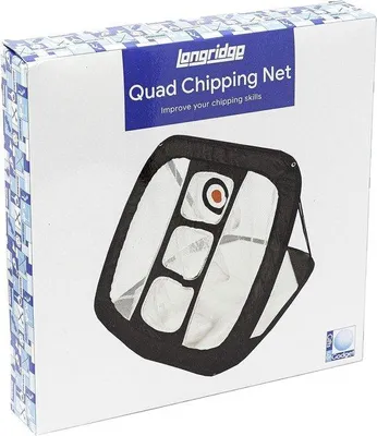 Produktbild von Famanu Golf Chipping Netz Schwarz - Einzigartiges Design mit 5 Zieltaschen