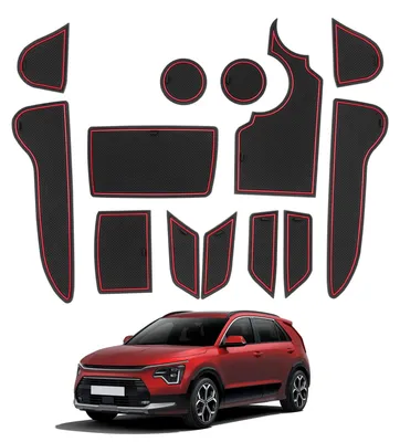 Imagen del producto de Elzusha - Alfombrillas de goma para Kia Niro SG2, modelos 2023-2026
