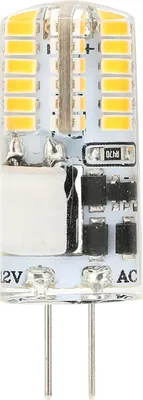 Obrázek produktu pro Žárovka G4, 48 LED, 3 W, 300 lm, žárovka s dvojitým kolíkem, nestmívatelná, pro lustry, AC/DC 12 V (přirozené světlo 4000–4500 K)