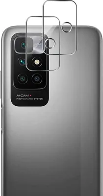 Image de Protection de la caméra pour Xiaomi REDMI 10 4G [2 pièces] Film de protection de la caméra Verre trempé transparent film arrière lentille film anti-rayures protection de la lentille Phonillico®