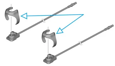 Image de SHIMANO Bracelet SW-RS801, diamètre 24 mm - 24 mm.