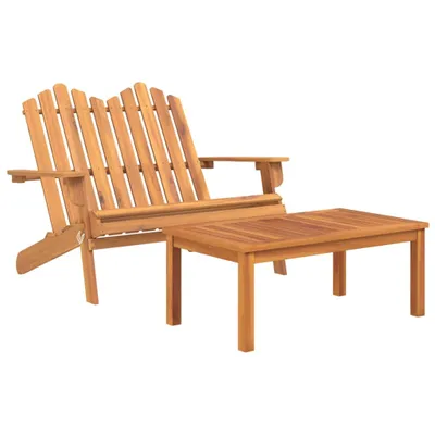 Obrázok produktu pre 2-dielna záhradná sedacia súprava Adirondack akáciový masív