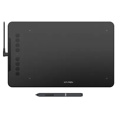 Immagine prodotto di XP-PEN Deco 01 tavoletta grafica stilo senza batteria con sensibilità alla pressione 8192 tavoletta con penna per l'apprendimento a distanza in casa-ufficio