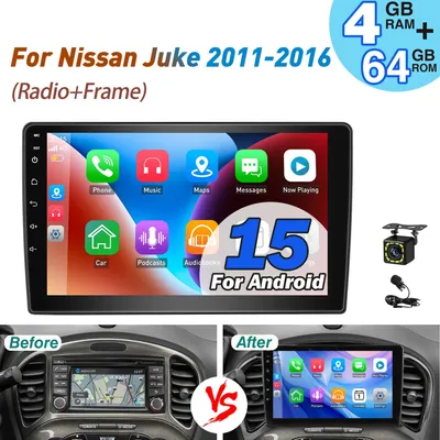Zdjęcie produktu dla Androidowe radio samochodowe - radio multimedialne - system nawigacji - stereo z ekranem dotykowym - 9-calowy ekran IPS HD