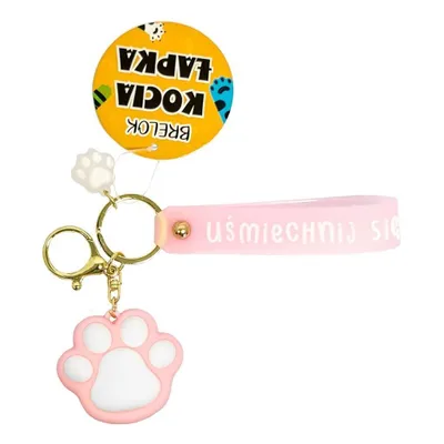 Produktbild von Schlüsselanhänger „Katzenpfote“ in Rosa – MCD