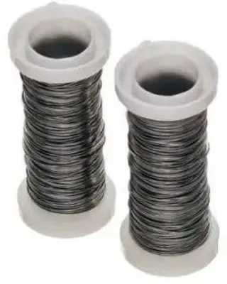 Obrázek produktu pro Stříbrný květinový drát 20m 2ks