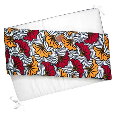 Produktbild von Bettumrandung Wax - Pour lit bébé de 60 x 120 cm ou 70 x 140 cm - Rot | by SEVIRA KIDS