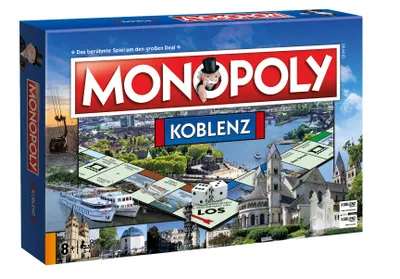Produktbild von Monopoly Koblenz Stadt City Edition Ausgabe Spiel Gesellschaftsspiel Brettspiel