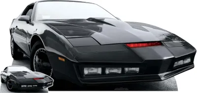Produktbild von Knight Rider Kitt Pappaufsteller Pappaufsteller