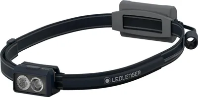 Produktbild von Ledlenser NEO3 Stirnlampe grau, laufen, max 400 Lumen, 80m Leuchtweite, bis 20 Std. Laufzeit, IP54, Batterie