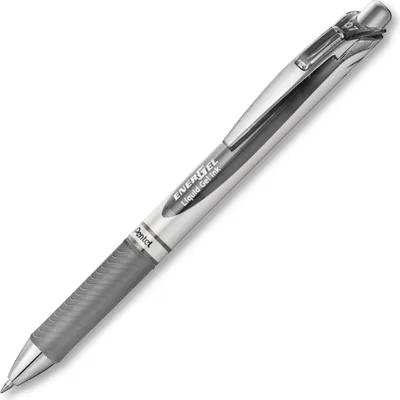 Produktbild von Pentel Energel BL77, Clip, Clip-on-Einziehkugelschreiber, Nachfüllbar, Grau, 1 Stück(e)
