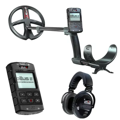 Produktbild von XP DEUS 2 II 22 FMF RC WSA II XL Metalldetektor, 22cm Spule, WSA2 XL Kopfhörer