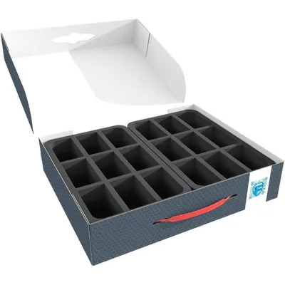 Immagine prodotto di Scatola portaoggetti FSLB075 per modellini di auto in scala 1:64 con imbottitura in schiuma per 18 auto