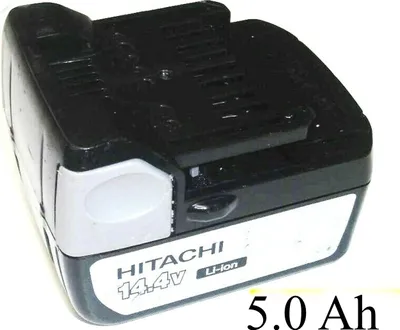Produktbild von Original Hitachi Akku BSL 14,4 V Neubestückt mit 5.0 Ah 5000 mAh