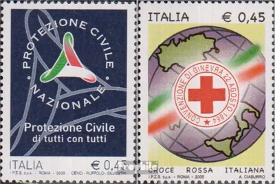 Produktbild von Briefmarken Italien 2005 Mi 3066-3067 (kompl.Ausg.) postfrisch Zivilschutz