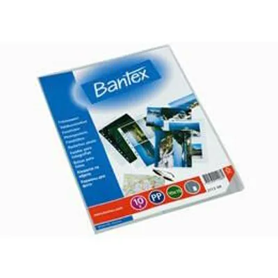 Produktbild von BANTEX Fototaschen 10x15,10 Stück x10 Transparent, Hochformat