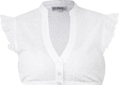 Produktbild von MarJo Dirndlbluse "Kemmern" Flügelarm | Weiß Größe: 38