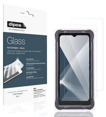 Image de 2x Protection écran pour ONERugged I61J Verre souple Film Protecteur 9H dipos