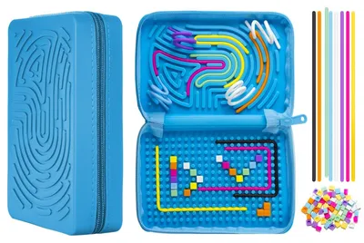 Imagen del producto de Panel de actividades sensoriales, juguete antiestrés de silicona para TDAH y autismo