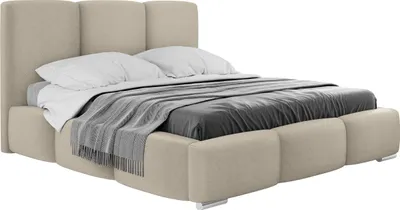 Produktbild von MIRJAN24 Polsterbett Olweria, Ehebett mit Bettkasten, Leistenlattenrost aus Laubholz, Schlafzimmer (Farbe: Paros 02, Größe: 160x200 cm)