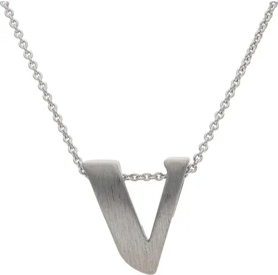 Produktbild von JuwelmaLux Anhänger 925/000 Sterling Silber Buchstabe "V" JL30-02-2443