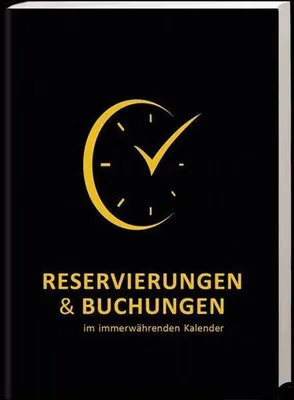 Image de Reservierungsbuch für die Verwaltung von Terminen und Buchungen, immerwährend, offline nutzbar