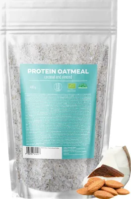 Immagine prodotto di BrainMax Pure® Protein Oatmeal, Cocco con mandorle, 480 g