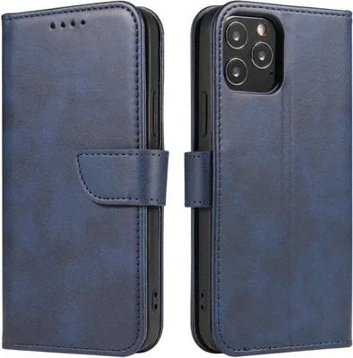 Obrázek produktu pro Prémiové magnetické pouzdro typu kniha Ochranný rozkládací kryt s funkcí stojánku kompatibilní s telefonem Samsung Galaxy S22 (SM-S901B) Blue