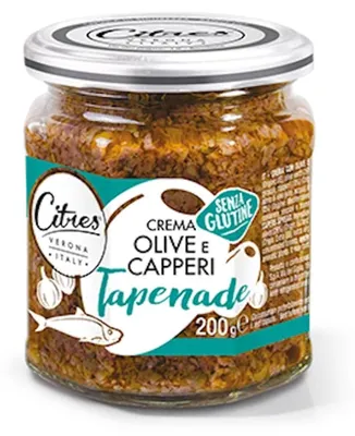 Produktbild von Crema Olive e Capperi Tapenade 200g - Citres