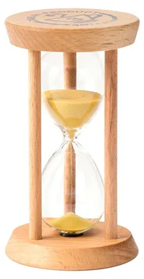 Image de Mini sablier en bois de 3 minutes