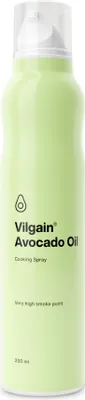 A product shot of a spray bottle of avocado oil.