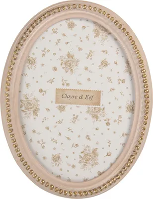 Image de Clayre & Eef Cadre photo 13x18 cm rose plastique