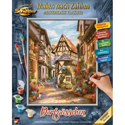 Image de Peinture par numéros - Dorfgässchen