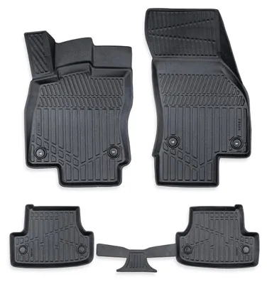 Immagine prodotto di Set di 4 tappetini in gomma 3D per l'abitacolo Erpassan - VW T-ROC I (2017–2024)