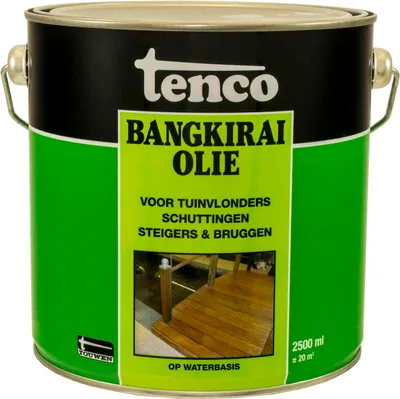 Produktbild von Bangkirai Öl natur 2,5l Farbe/Beize Tenco