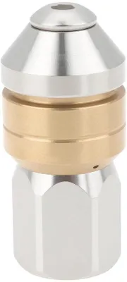 Image de Tête de pulvérisation rotative pour le nettoyage de tuyaux, compatible avec différentes marques de nettoyeurs haute pression
