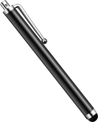 Produktbild von 2-in-1 Stylus-Set, für alle Smartphones/Tablets, schwarz.