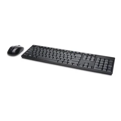 Produktbild von Kensington Pro Fit, Volle Größe (100%), Kabellos, RF Wireless, QWERTY, Schwarz, Maus enthalten