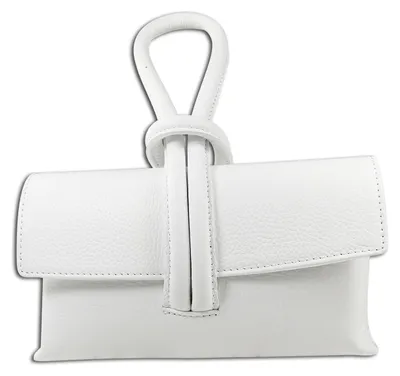 Produktbild von Tasche weiß Toscanto Abendtasche Leder OTT834AW