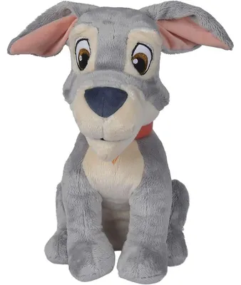 Productafbeelding van Pluche Simba knuffel, 35 cm, van Disney - Lady en het Tramptje, ideaal om mee te spelen en als decoratie